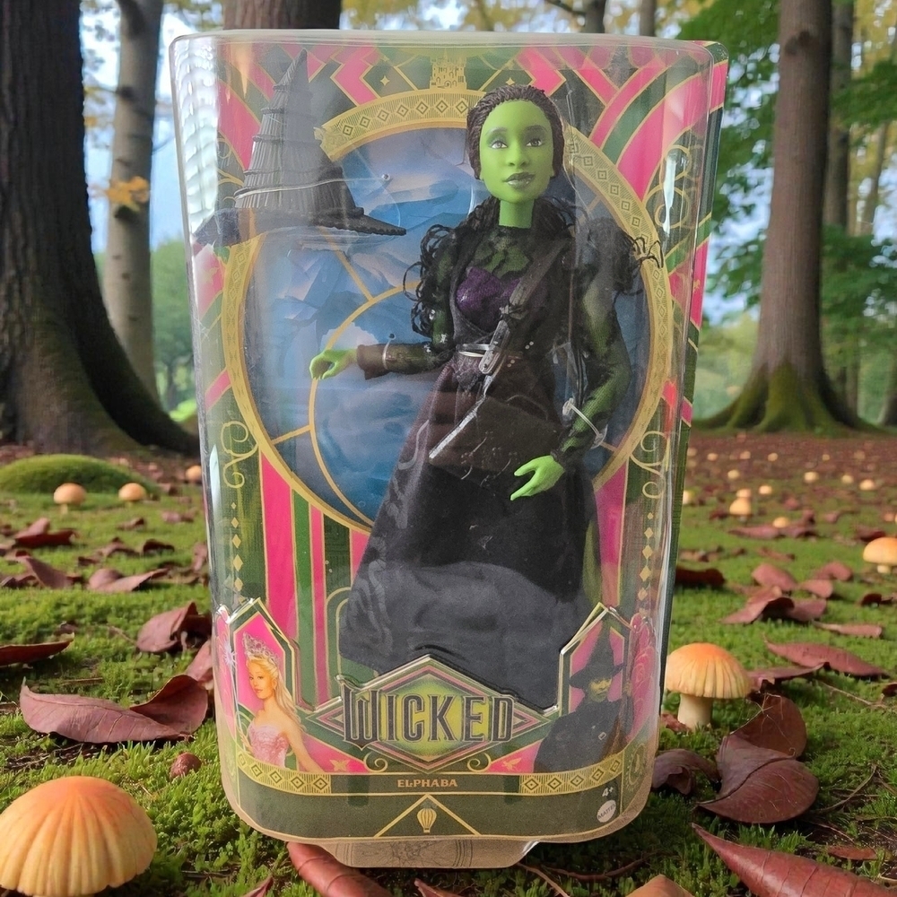 Mattel Wicked Elphaba Doll-URL BOX ERROR MISPRINT